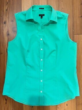 Talbots Wrinkle Resistant Sleeveless Top Size 12*